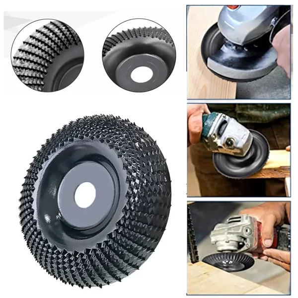 1PC Wood Carving Disc Grinder Wheel Disc 4 Inch Wood Shaping Wheel - Image 10