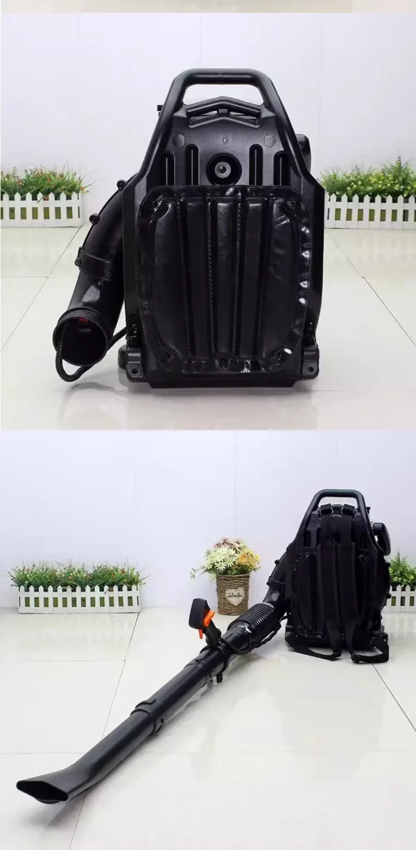 4 Stroke Gasoline Leaf Blower 75.6CC Backpack Cordless Gasoline Air Blower - Image 12