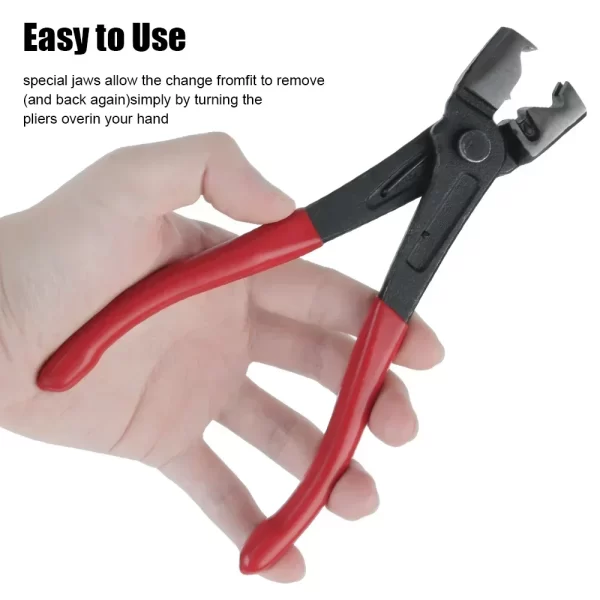 Car Oil Hose Crimping Plier Repair Tools Calliper Vise Pipe Clamp Collar Clip - Image 11