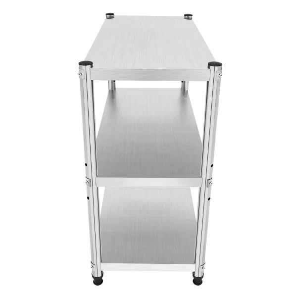 3-Tier Stainless Steel Multifunctional Food Prep Worktable - Image 3