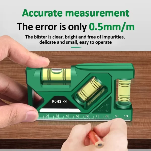 Mini Level Gauge High-precision Horizontal Vertical - Image 4