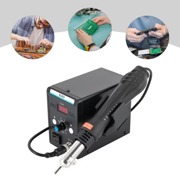 700W Hot Air Rework SMD Soldering Station - Image 7
