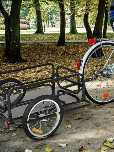 Bicycle Cargoes Trailer Utility with Connector 50kg Load Bearing Wagon Carrier