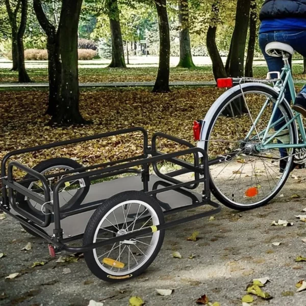 Bicycle Cargoes Trailer Utility with Connector 50kg Load Bearing Wagon Carrier