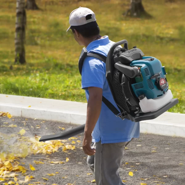 75.6CC 4 Stroke Backpack Leaf Blower 2.6KW Gasoline Powered - Image 3