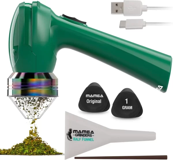 Mamba Green USB Original V2 1g Powered Essential Kitchen Mill for Grinding - Image 2