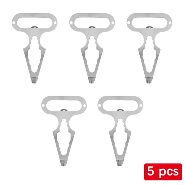 Outdoor EDC Survival Tool, Multifunctional Self-defense Spike,Wrench,Bottle Opener,Keychains - Image 7