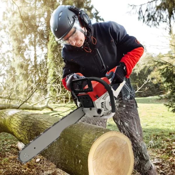 20 Inch 52CC Gasoline Chainsaw 2000W 2-Stroke Engine Gas Powered Chain Saw - Image 9