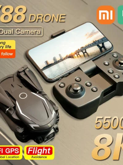 Xiaomi V88 Drone 8k 5G Professional HD Dual Camera Aerial Photography GPS Remote Control Aircraft Quadcopter dron RC TOYS