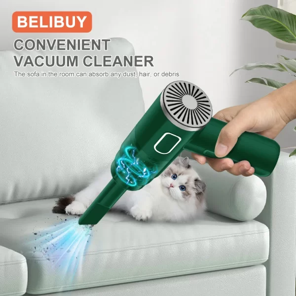 BELIBUY Car Vacuum Cleaner Portable Powerful Wireless Vacuum Cleaner Home Carpet Cleaner Home Appliance Mini Cleaning Machine - Image 2
