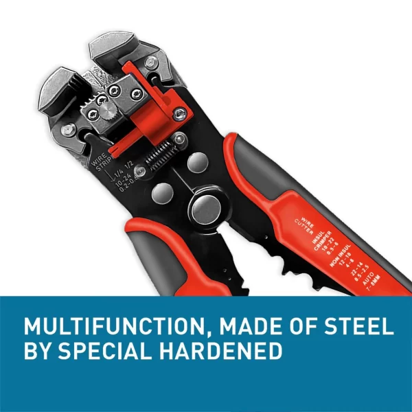 Professional Electrician Wire Tool Cable Wire Stripper Cutter Crimper - Image 2