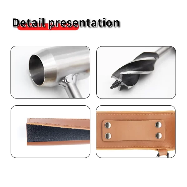 Outdoor Carpenter Drill Bits for Camping Survival Tools Drilling Holes Chopping Wood - Image 8