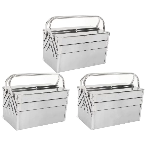 Cantilever Tool Box Rustproof High Hardness Retractable Portable Folding - Image 11