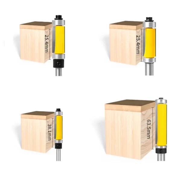 1PC Flush Trim Bit With Double Bearing Router Bit Woodworking - Image 5