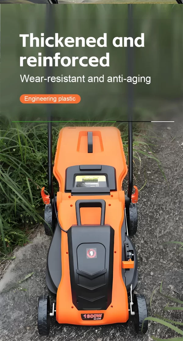 1200W/1600W Hand Push Weeder High Power Electric Lawn Mower - Image 17