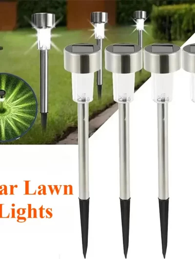 Solar Outdoor Lights Garden Lamp Solar Powered Waterproof Landscape Path lights