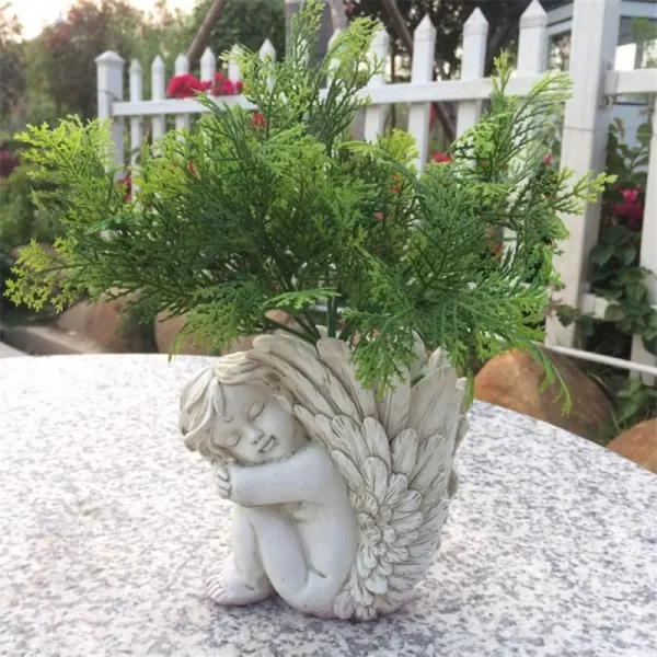 Resin Sculptures Crafts Vintage Angel Resin Sculptures - Image 10