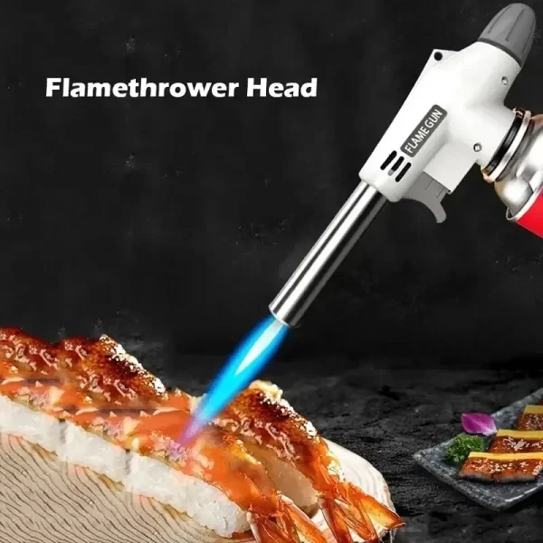 Portable Metal Flame Gun Butane Gas Welding-Burner Welding Gas Burner Flame Gas Torch Flame - Image 2