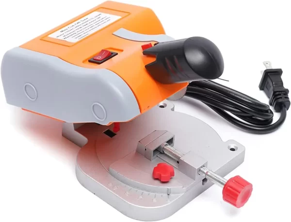 Mini Bench Cut-off Miter Saw Set 110V Power with 2" Blade 1/2" Cuting Depth Cutter - Image 4