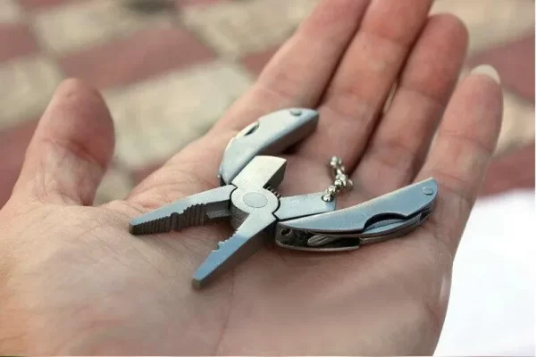 EDC Tools Travel Kits Portable Multifunction Folding Plier Stainless Steel Foldaway Knife - Image 21