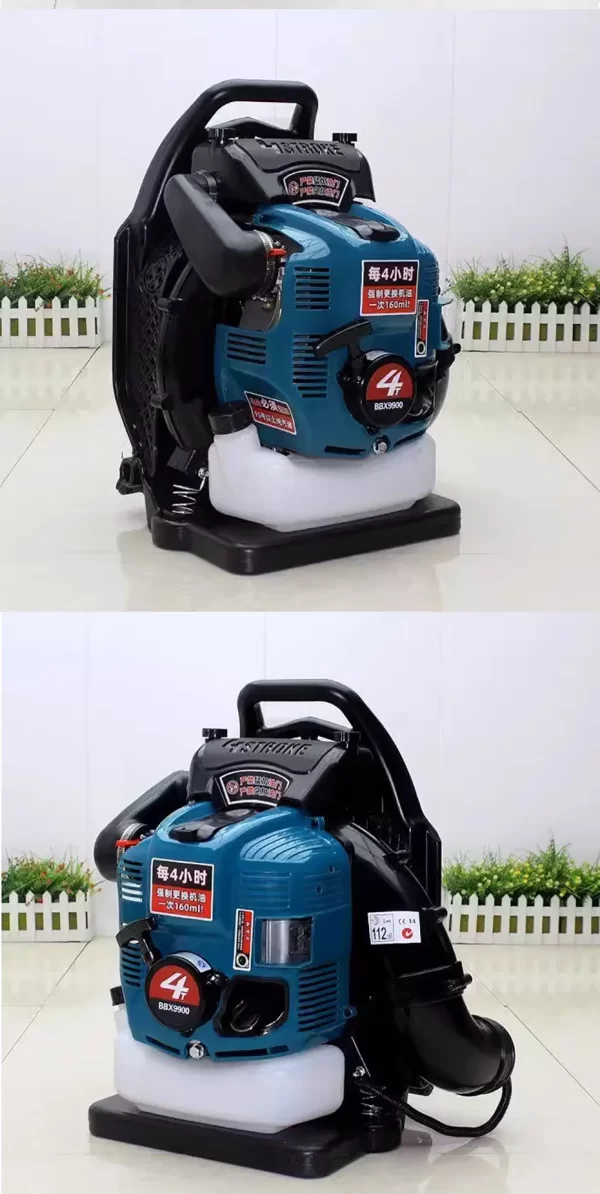 4 Stroke Gasoline Leaf Blower 75.6CC Backpack Cordless Gasoline Air Blower - Image 11