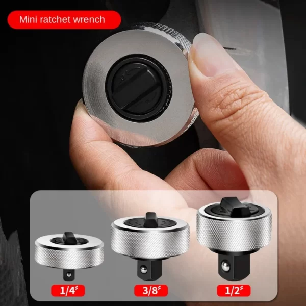 Mini Ratchet Wrench 1/4" 3/8" 1/2" - Image 3