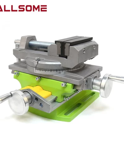 ALLSOME 2 in 1 Milling Drilling Precision Vise Swivel Base
