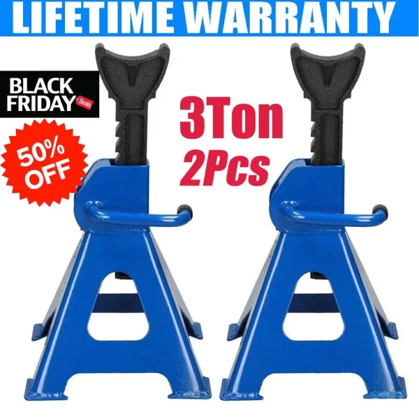 DayPlus Heavy Duty 3 Ton Axle Stands