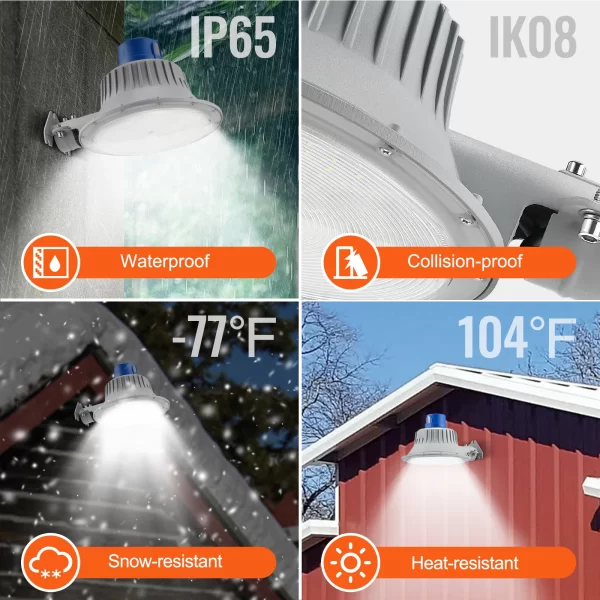 VEVOR LED Barn Light 50W 5500LM / 100W 11000LM Ultra Brightness 6000K - Image 5