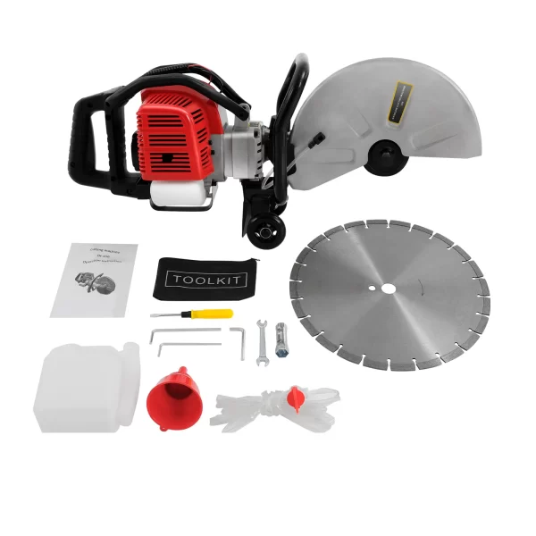 1400w Gasoline Concrete Cutting Saw Concrete Wet Saw Blade - Image 14