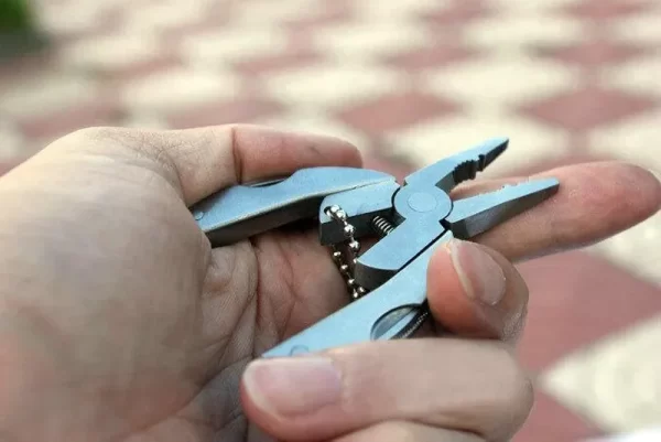 EDC Tools Travel Kits Portable Multifunction Folding Plier Stainless Steel Foldaway Knife - Image 22