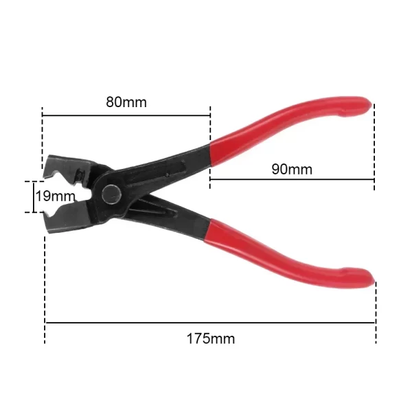 Car Oil Hose Crimping Plier Repair Tools Calliper Vise Pipe Clamp Collar Clip - Image 16