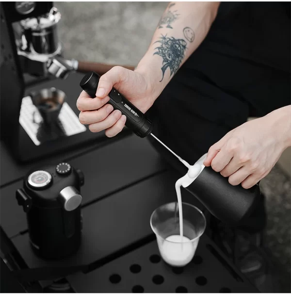 MHW-3BOMBER Electric Milk Frother Portable Handheld Milk Foamer USB Rechargeable - Image 31