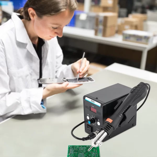 700W Hot Air Rework SMD Soldering Station - Image 15
