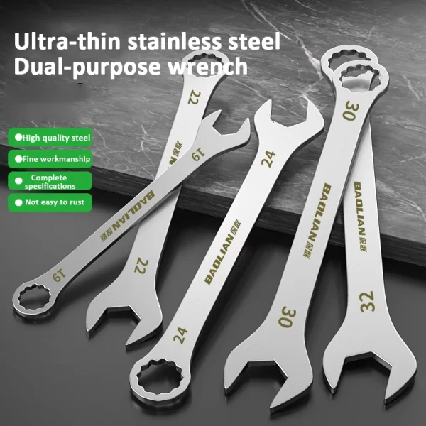 Ultra-thin Open End Wrench - Image 2