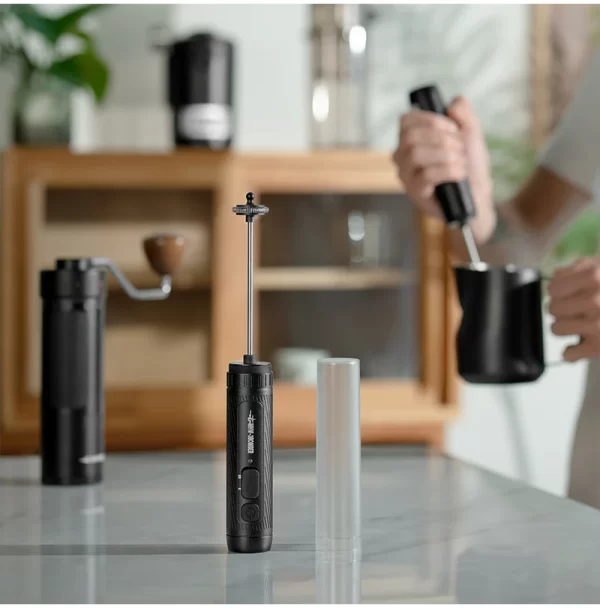 MHW-3BOMBER Electric Milk Frother Portable Handheld Milk Foamer USB Rechargeable - Image 35