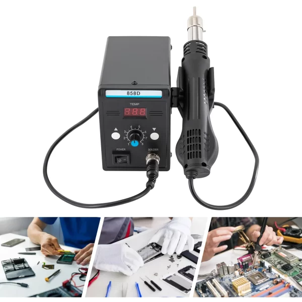 700W Hot Air Rework SMD Soldering Station - Image 12
