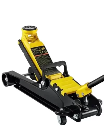 SucceBuy 2.5T Floor Hydraulic Jack Pneumatic Low Profile Floor Jack Heavy-Duty Steel