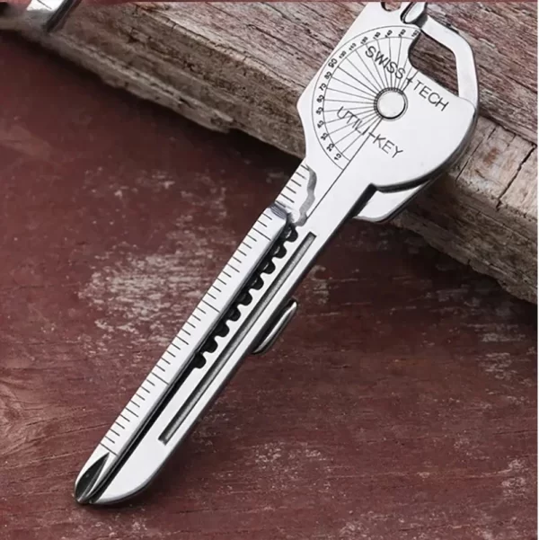 Survival  8-in-1 Compact Outdoor Tool with Pliers, Folding Screwdriver & Bottle Opener - Image 10
