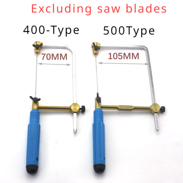 Saw Frame Adjustable U-Shape Handsaw Frame Bow Cutting Tool - Image 9
