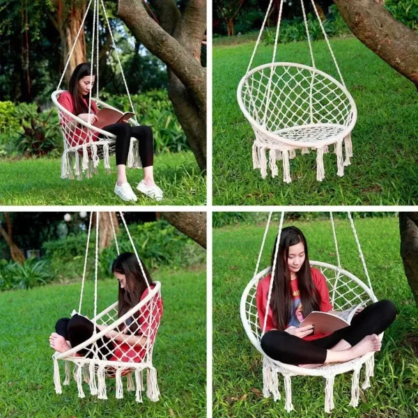 Hammock Chair Outdoor Garden Chair Hanging Hammock - Image 17