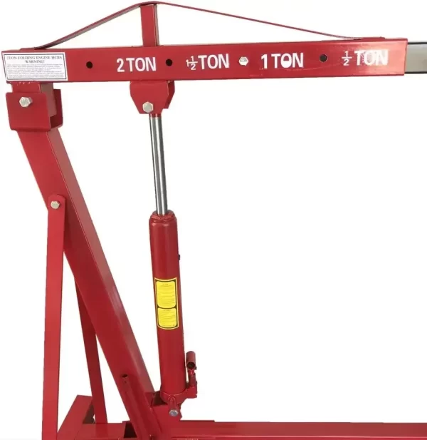 Engine Hoist 2 TON Folding Hydraulic Engine Motor Hoist Cherry Picker - Image 4