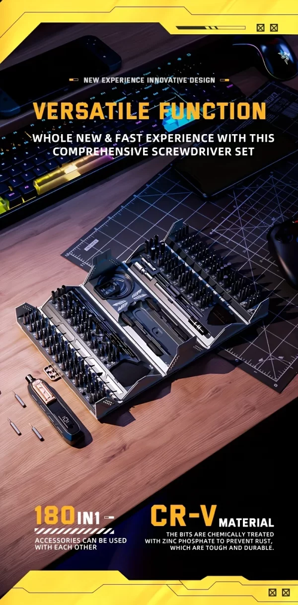 180 in 1 Precision Multifunctional Screwdriver Set - Image 10