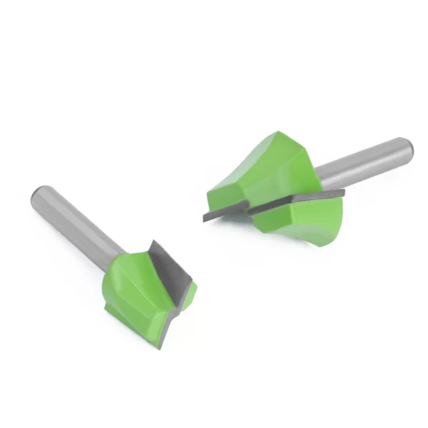 LAVIE 1/4 Shank Cleaning Bottom Bit Straight Router Bit Set - Image 3