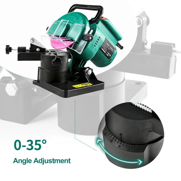 220W Chain Saw Sharpening Machine Portable Automatic Chain Sharpener - Image 12