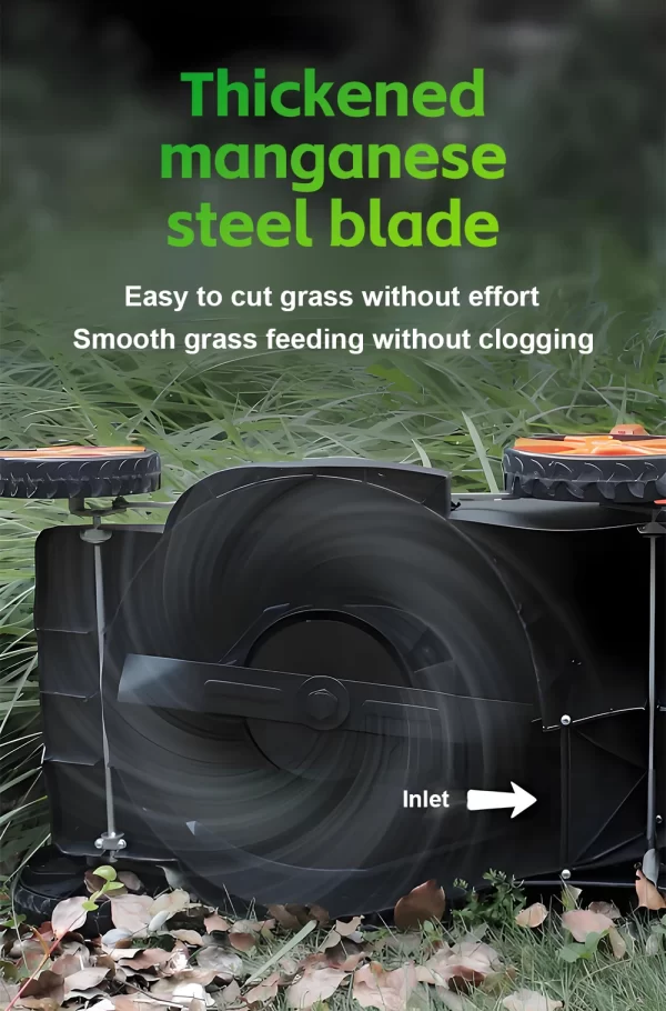 1200W/1600W Hand Push Weeder High Power Electric Lawn Mower - Image 19