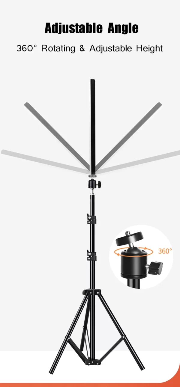 LED Video Lights Conference Photography Lighting Selfie Light Photo Studio lamp - Image 14