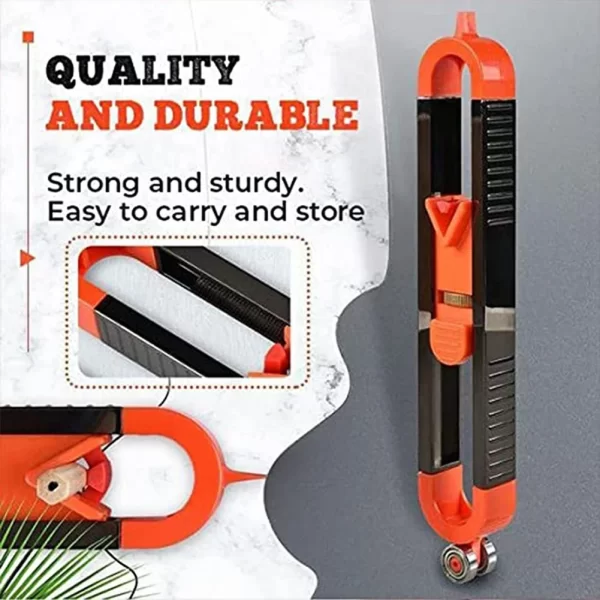 Promotion! Irregular Contour Gauge Profile Scribing Ruler Contour Gauge - Image 4