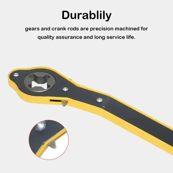 Car Labor-saving Car Jack Garage Tire Wheel Lug Wrench Scissor Handle Labor-Saving Wrench - Image 13