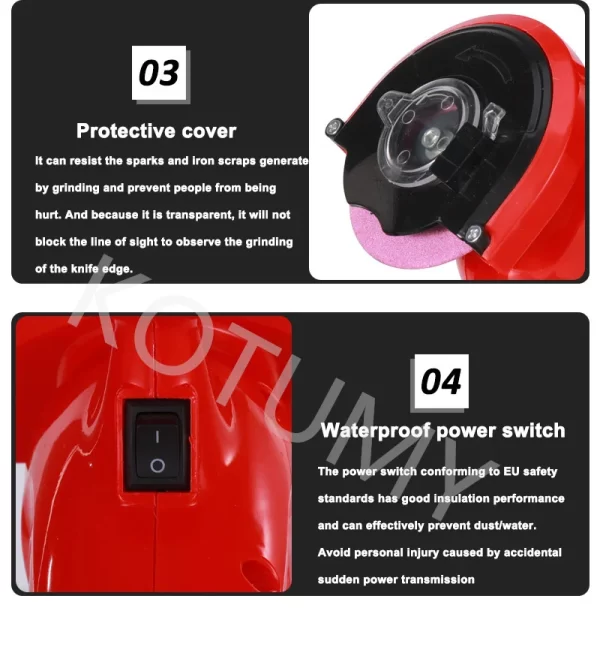 250W 220V/110V Electric Chain Saw Sharpener - Image 14